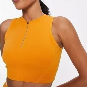 Nike Training Pro Dri-FIT zip-detail tank top S
